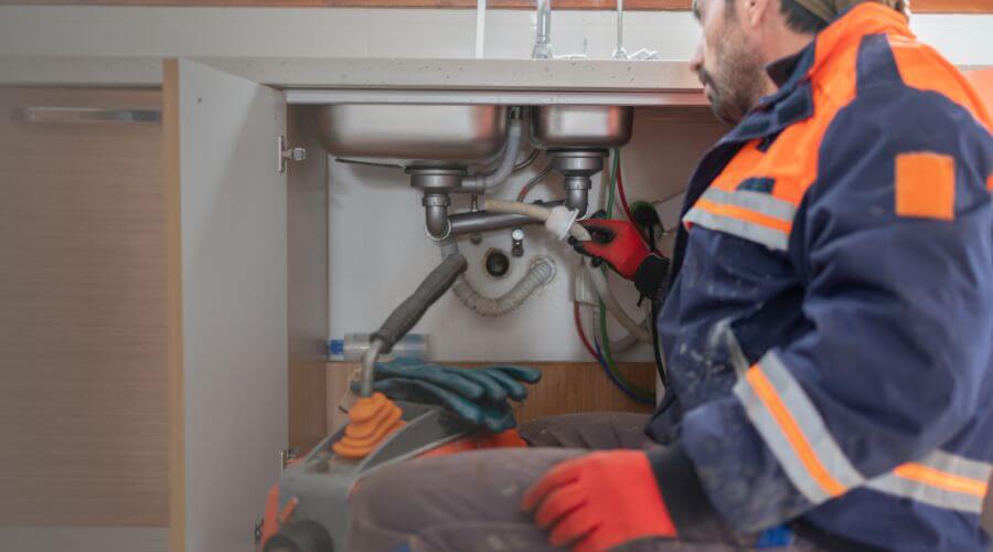 Professional slab leak plumber services in Lansford, ND